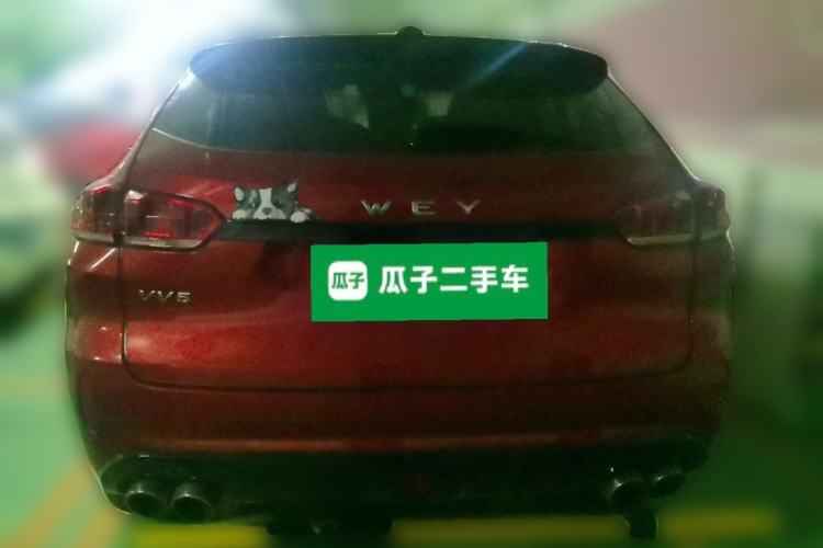 Used Wey VV5 2017 2.0T Ultra-Luxury Version Rear