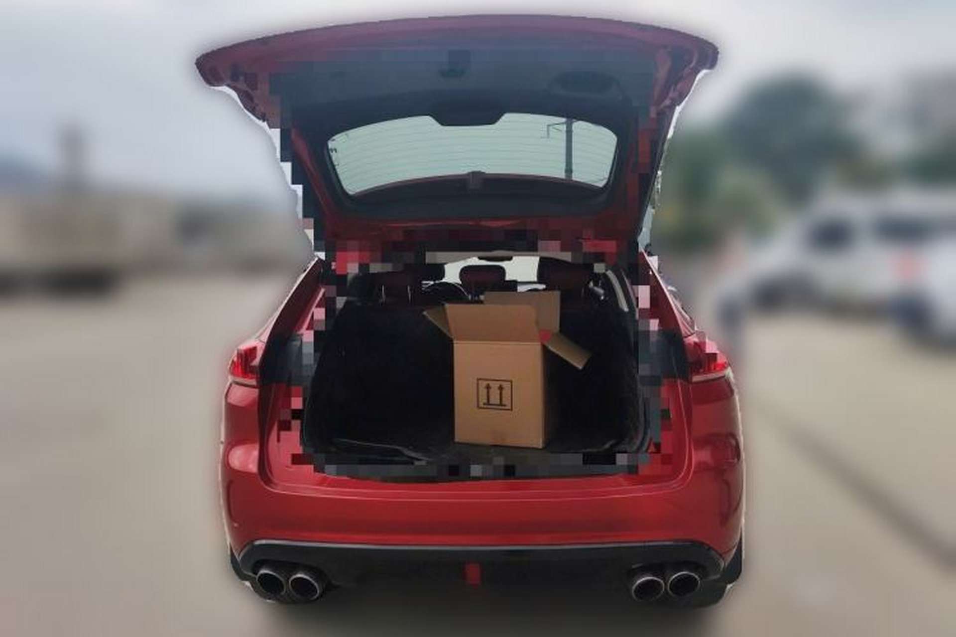 Used Wey VV5 2017 2.0T Flagship Edition Trunk
