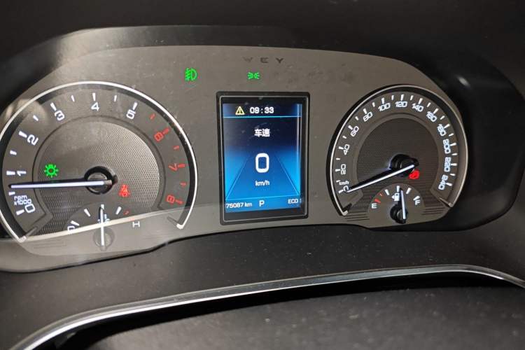 Used Wey VV5 2017 2.0T Ultra-Luxury Version Instrument Cluster