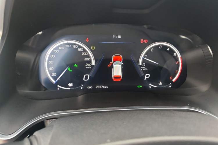 Used Wey VV5 2017 2.0T Flagship Edition Instrument Cluster