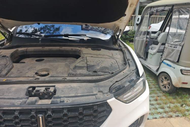 Used Wey VV5 2017 2.0T Ultra-Luxury Version Engine Bay Left