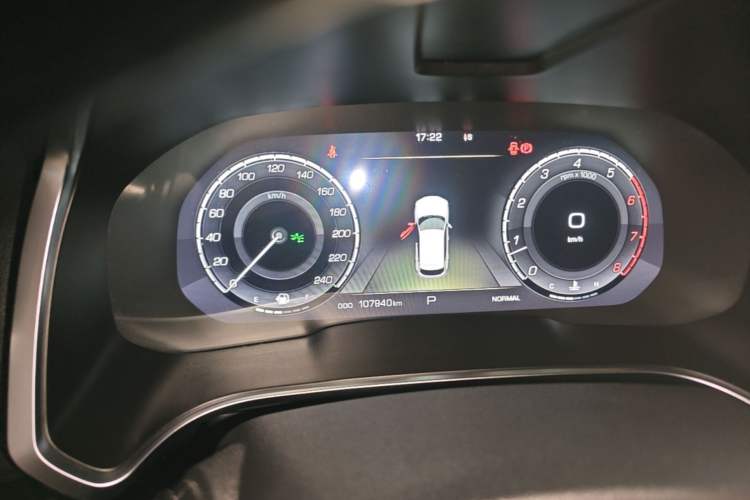 Used Wey VV5 2017 2.0T Flagship Edition Instrument Cluster