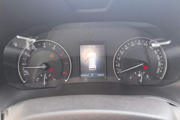 Used Wey VV5 2017 2.0T Ultra-Luxury Version Instrument Cluster
