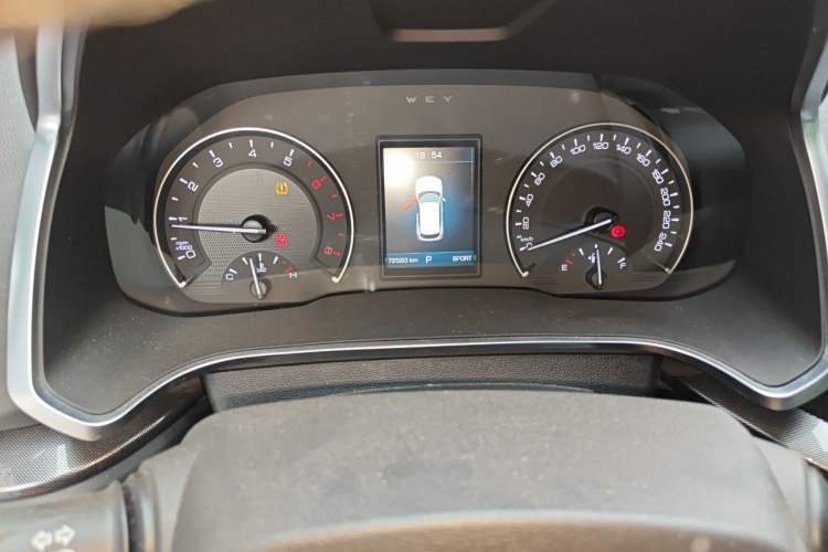 Used Wey VV5 2017 2.0T Ultra-Luxury Version Instrument Cluster
