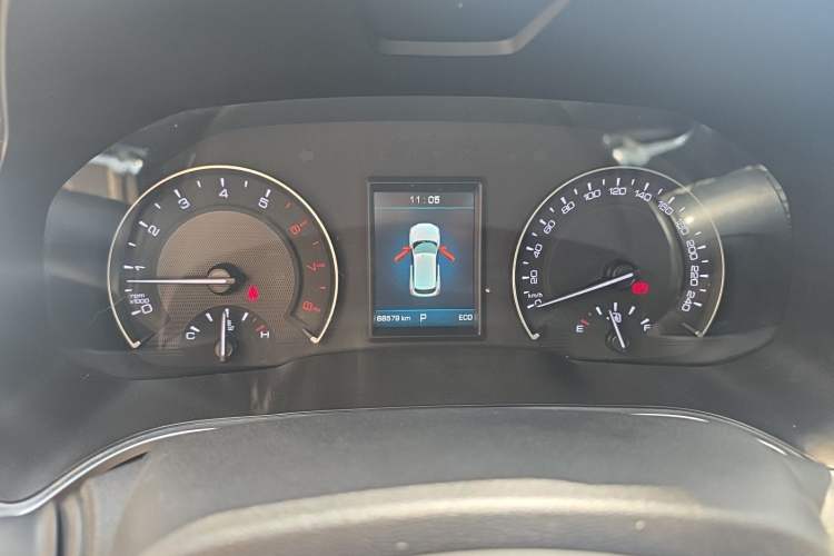 Used Wey VV5 2017 2.0T Ultra-Luxury Version Instrument Cluster