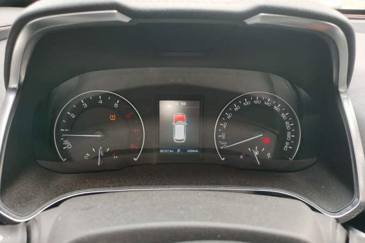 Used Wey VV5 2017 2.0T Ultra-Luxury Version Instrument Cluster