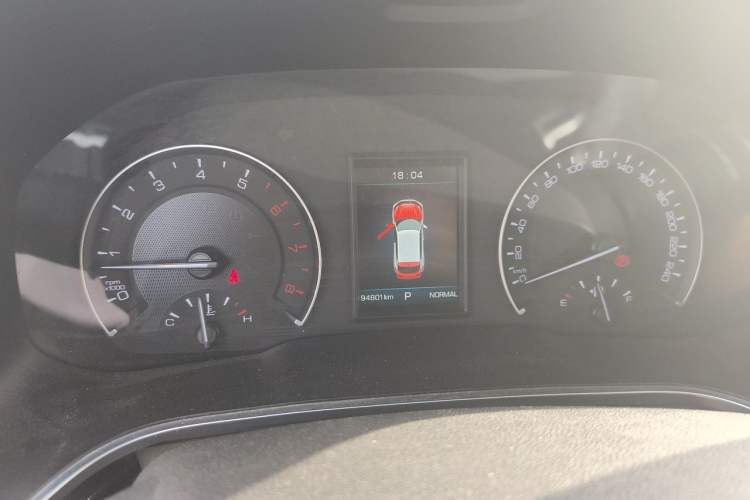 Used Wey VV5 2017 2.0T Ultra-Luxury Version Instrument Cluster