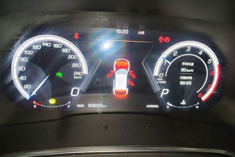 Used Wey VV5 2017 2.0T Flagship Edition Instrument Cluster