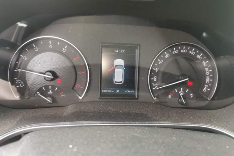 Used Wey VV5 2017 2.0T Ultra-Luxury Version Instrument Cluster