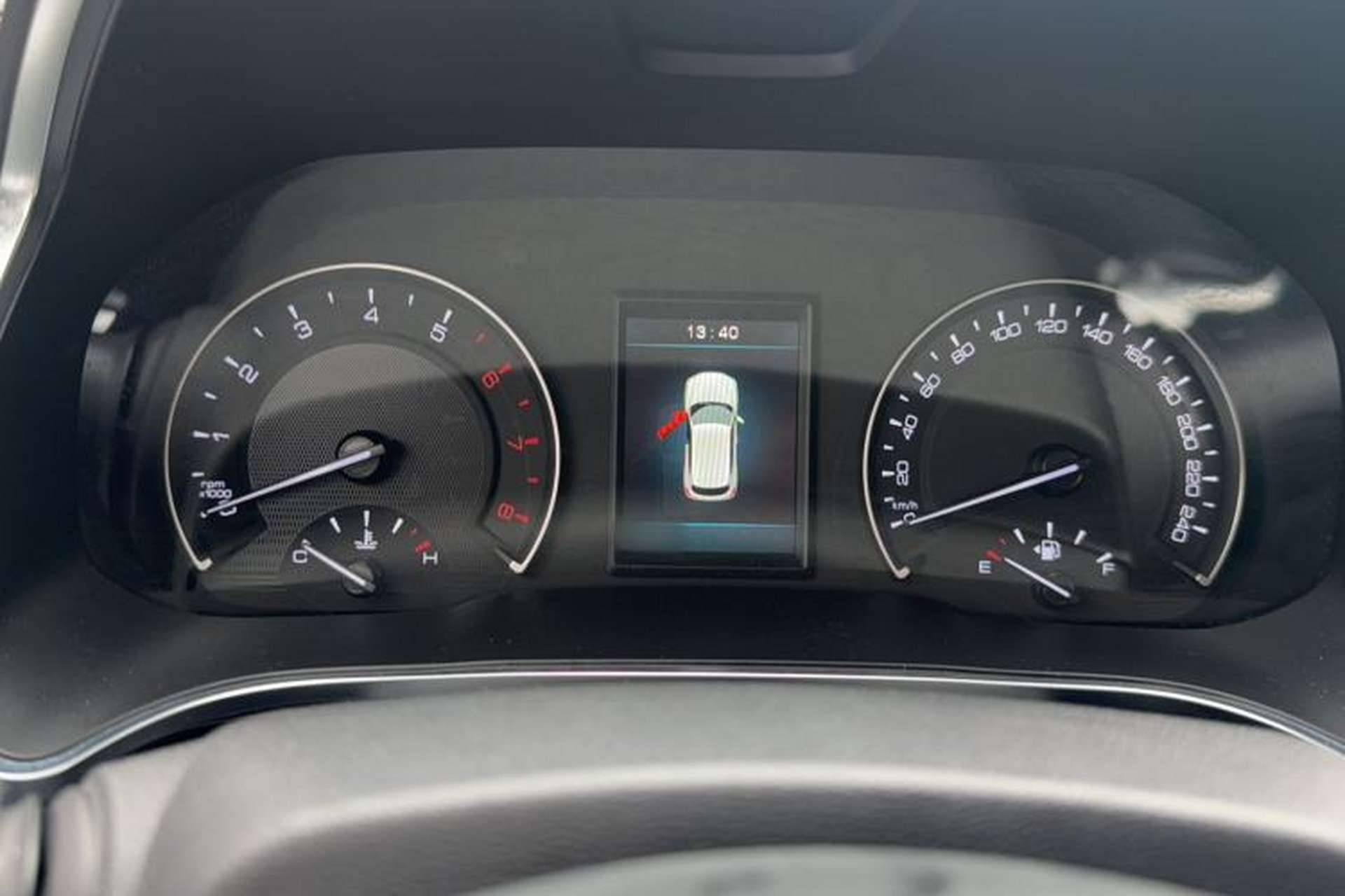 Used Wey VV5 2017 2.0T Ultra-Luxury Version Instrument Cluster