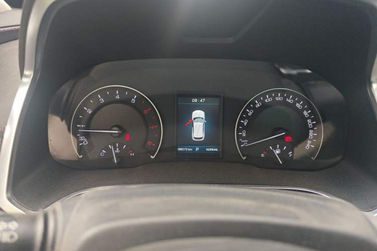 Used Wey VV5 2017 2.0T Ultra-Luxury Version Instrument Cluster