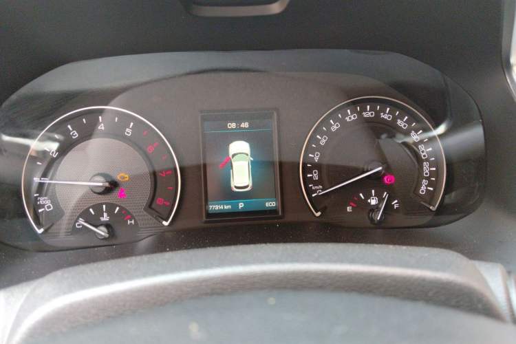 Used Wey VV5 2017 2.0T Ultra-Luxury Version Instrument Cluster