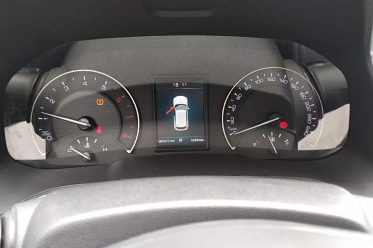 Used Wey VV5 2017 2.0T Ultra-Luxury Version Instrument Cluster