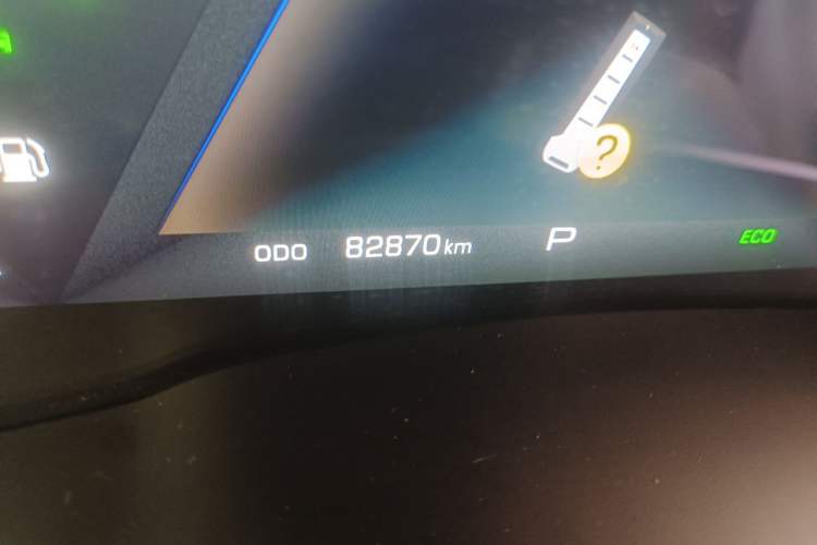 Used Wey VV5 2017 2.0T Flagship Edition Odometer Close Up