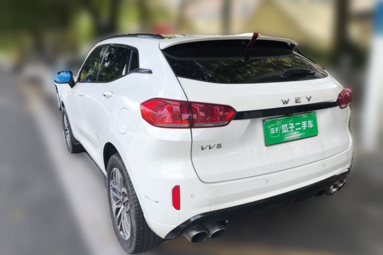 Used Wey VV5 2017 2.0T Ultra-Luxury Version Rear Left 45 Deg