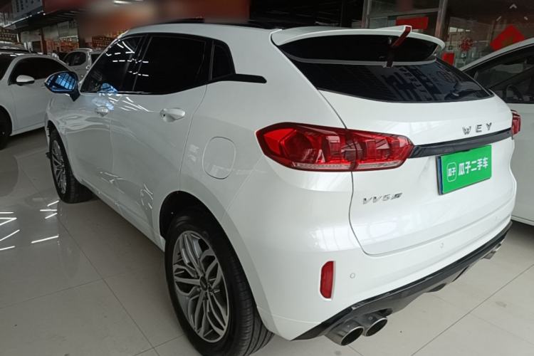 Used Wey VV5 2017 2.0T Ultra-Luxury Version Rear Left 45 Deg