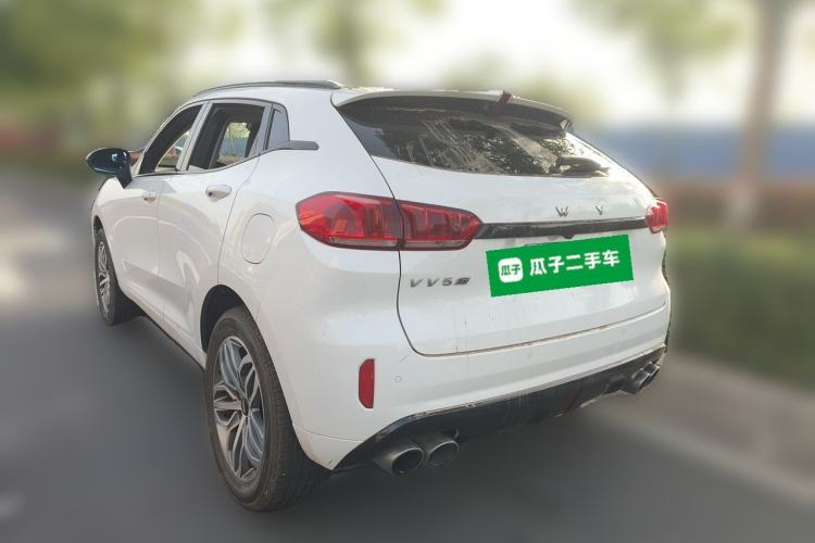Used Wey VV5 2017 2.0T Ultra-Luxury Version Rear Left 45 Deg