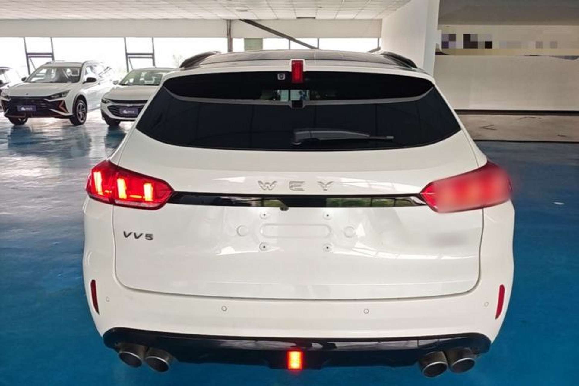Used Wey VV5 2017 2.0T Ultra-Luxury Version Rear
