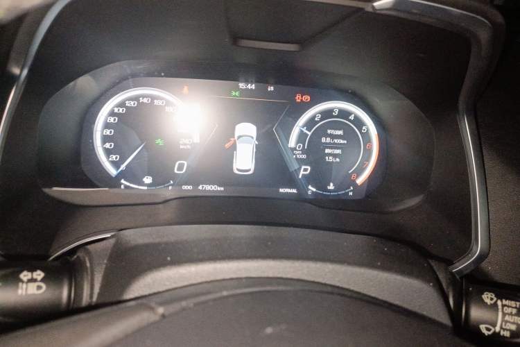 Used Wey VV5 2019 1.5T Two-Wheel Drive Smart Pioneer Instrument Cluster