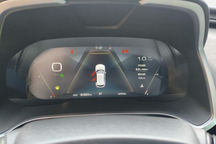 Used Wey VV5 2019 1.5T Two-Wheel Drive Smart Pioneer Instrument Cluster