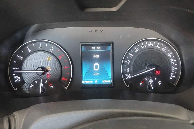 Used Wey VV5 2019 Upgraded Model 2.0T Two-Wheel Drive Ultra-Luxury Version China V Standard Instrument Cluster