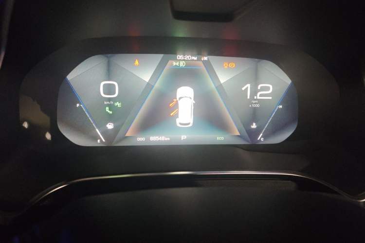 Used Wey VV5 2019 Upgraded Model 2.0T Two-Wheel Drive Flagship Version China V Standard Instrument Cluster