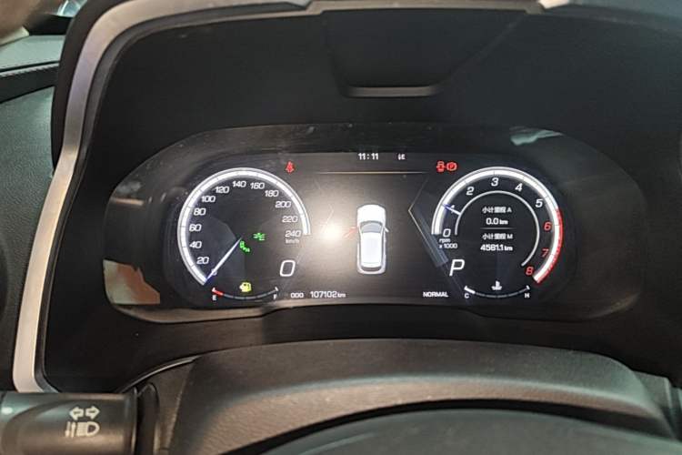 Used Wey VV5 2019 Upgraded Model 2.0T Two-Wheel Drive Flagship Version China V Standard Instrument Cluster
