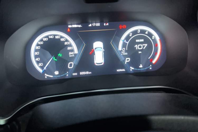 Used Wey VV5 2019 Upgraded Model 2.0T Two-Wheel Drive Flagship Version China VI Standard Instrument Cluster