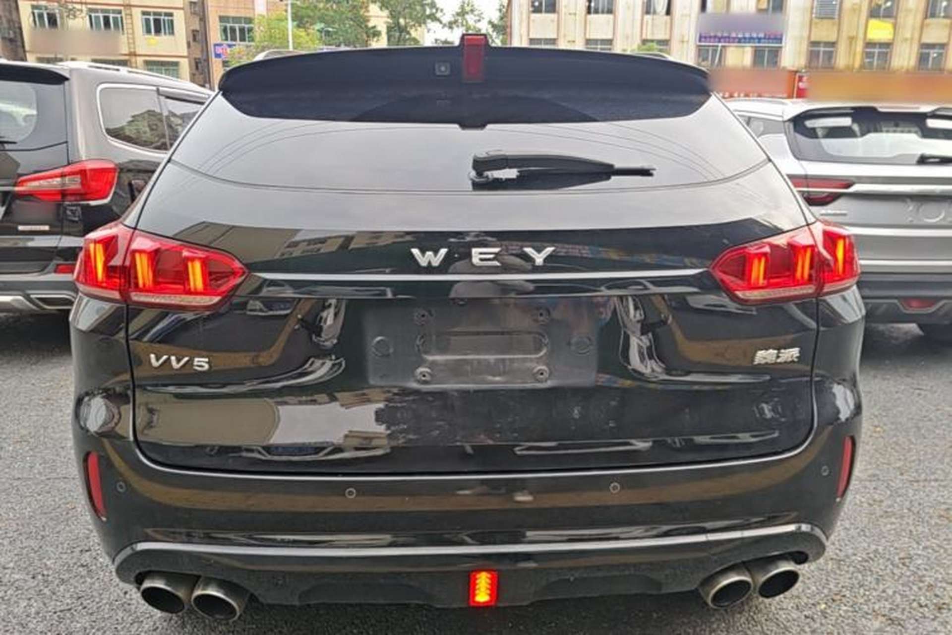 Used Wey VV5 2019 Upgraded Model 2.0T Two-Wheel Drive Ultra-Luxury Version China V Standard Rear