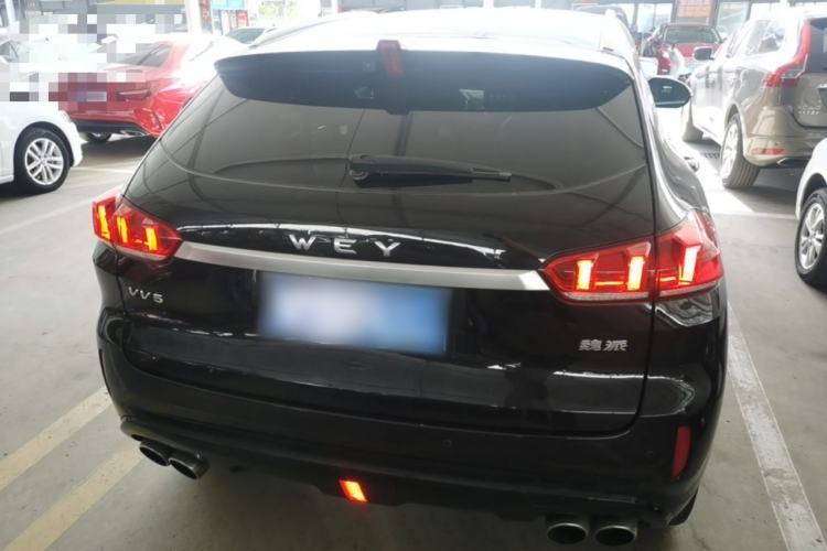 Used Wey VV5 2019 Upgraded Model 2.0T Two-Wheel Drive Ultra-Luxury Version China V Standard Rear