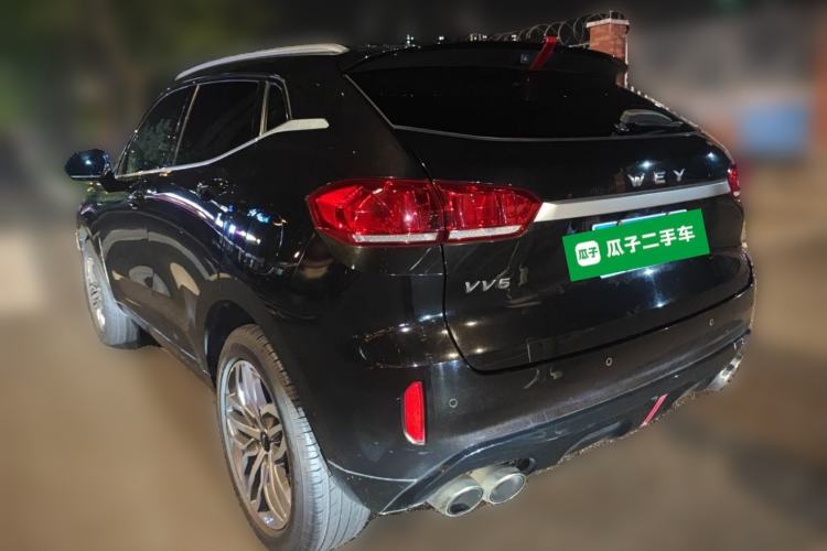 Used Wey VV5 2019 Upgraded Model 2.0T Two-Wheel Drive Ultra-Luxury Version China VI Standard Rear Left 45 Deg
