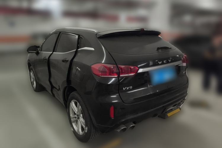 Used Wey VV5 2019 1.5T Two-Wheel Drive Color Pioneer Rear Left 45 Deg