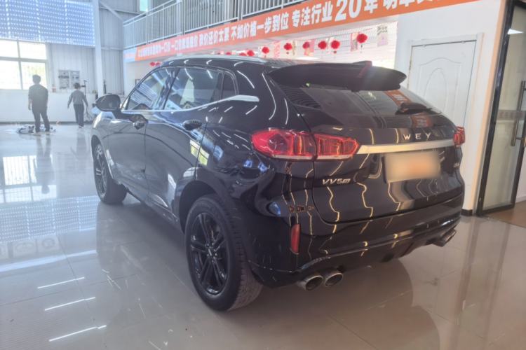 Used Wey VV5 2019 1.5T Two-Wheel Drive Color Pioneer Rear Left 45 Deg
