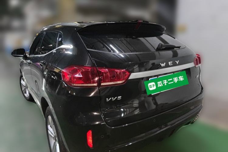 Used Wey VV5 2019 1.5T Two-Wheel Drive Color Pioneer Rear Left 45 Deg