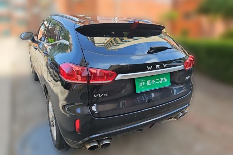 Used Wey VV5 2019 1.5T Two-Wheel Drive Color Pioneer Rear Left 45 Deg