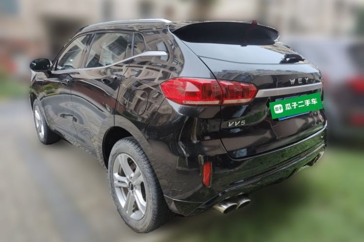 Used Wey VV5 2019 1.5T Two-Wheel Drive Color Pioneer Rear Left 45 Deg