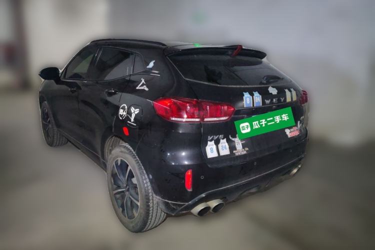 Used Wey VV5 2019 Upgraded Model 2.0T Four-Wheel Drive Flagship Version China V Standard Rear Left 45 Deg
