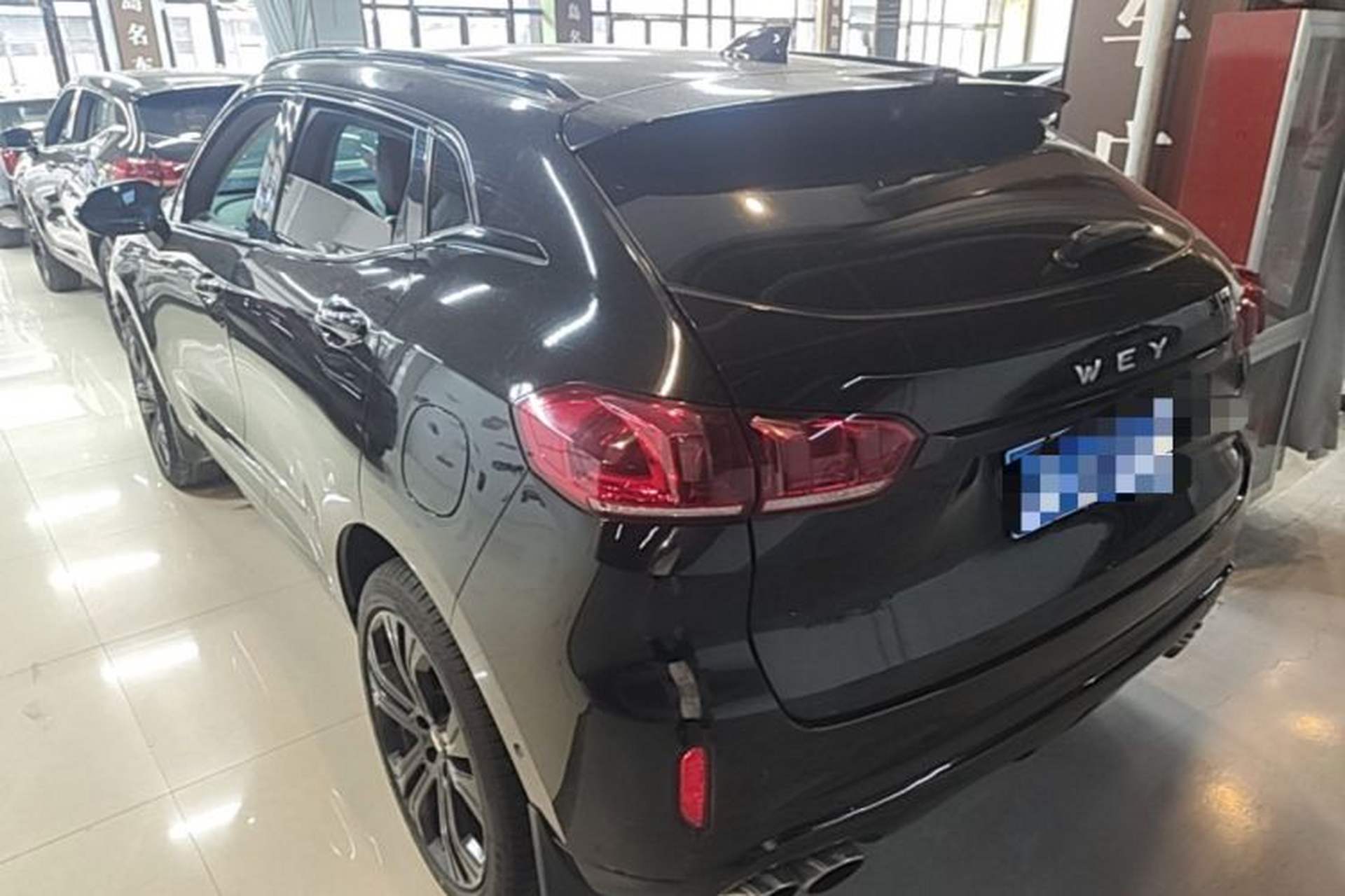 Used Wey VV5 2019 Upgraded Model 2.0T Two-Wheel Drive Flagship Version China V Standard Rear Left 45 Deg