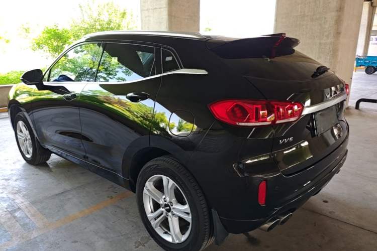 Used Wey VV5 2019 1.5T Two-Wheel Drive Color Pioneer Rear Left 45 Deg