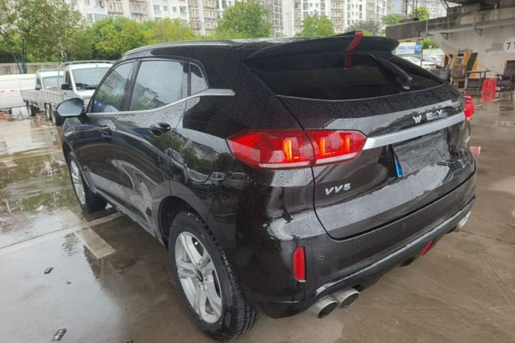 Used Wey VV5 2019 1.5T Two-Wheel Drive Color Pioneer Rear Left 45 Deg