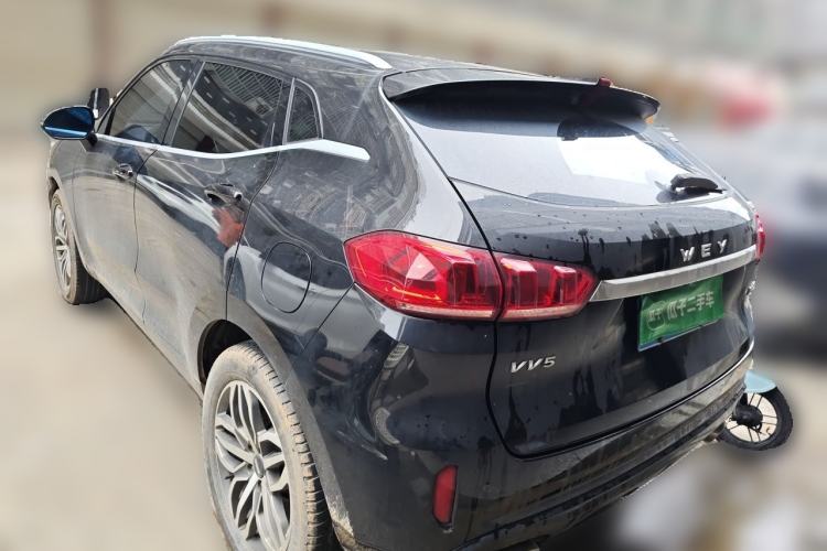 Used Wey VV5 2019 Upgraded Model 2.0T Two-Wheel Drive Ultra-Luxury Version China VI Standard Rear Left 45 Deg