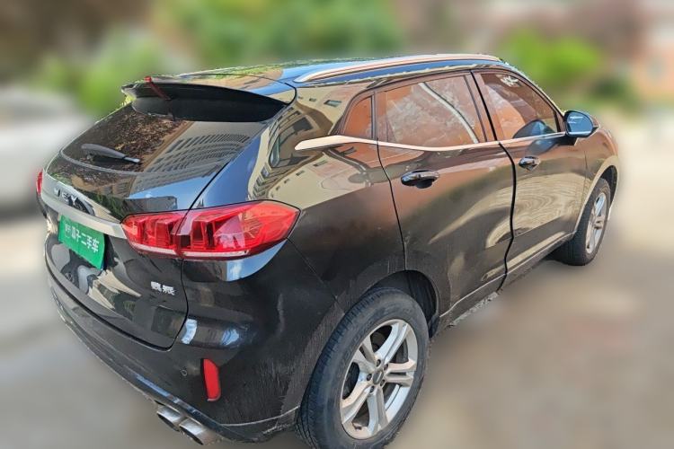 Used Wey VV5 2019 1.5T Two-Wheel Drive Color Pioneer Rear Right 45 Deg