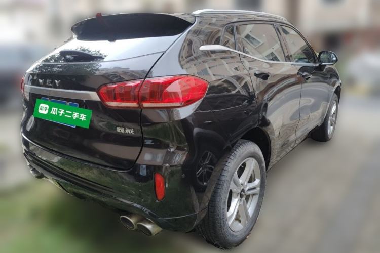 Used Wey VV5 2019 1.5T Two-Wheel Drive Color Pioneer Rear Right 45 Deg