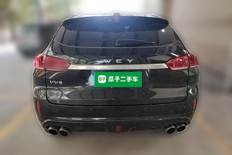 Used Wey VV5 2019 Upgraded Model 2.0T Two-Wheel Drive Ultra-Luxury Version China V Standard Rear