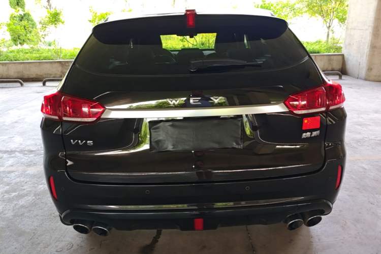 Used Wey VV5 2019 1.5T Two-Wheel Drive Color Pioneer Rear