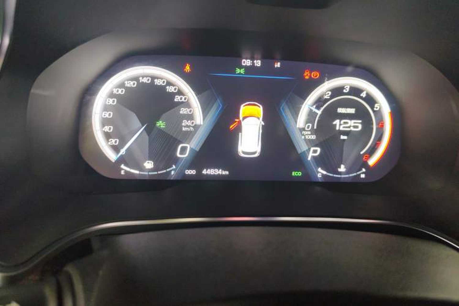 Used Wey VV5 2019 1.5T Two-Wheel Drive Smart Pioneer Instrument Cluster
