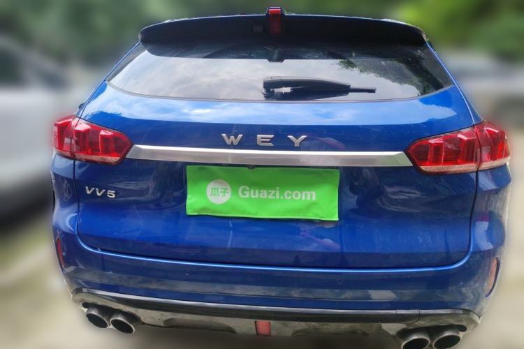 Used Wey VV5 2019 Upgraded Model 2.0T Two-Wheel Drive Ultra-Luxury Version China V Standard Rear
