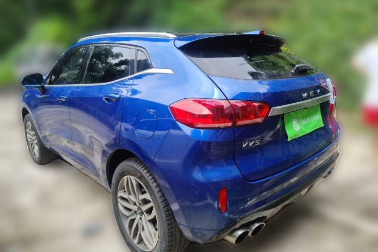 Used Wey VV5 2019 Upgraded Model 2.0T Two-Wheel Drive Ultra-Luxury Version China V Standard Rear Left 45 Deg
