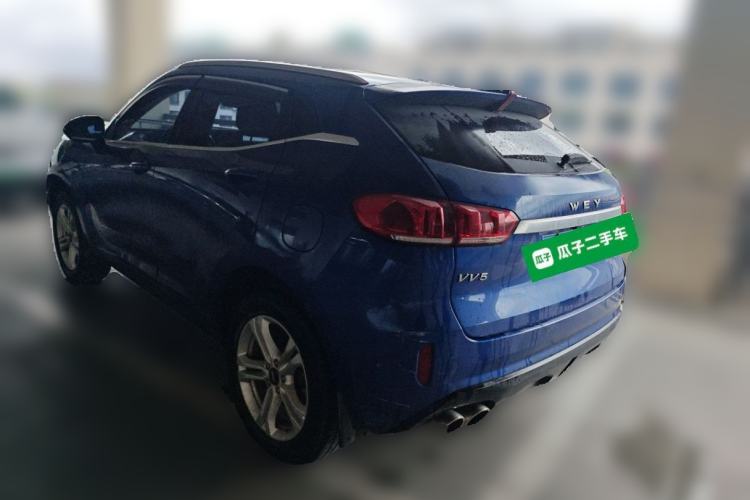 Used Wey VV5 2019 1.5T Two-Wheel Drive Color Pioneer Rear Left 45 Deg