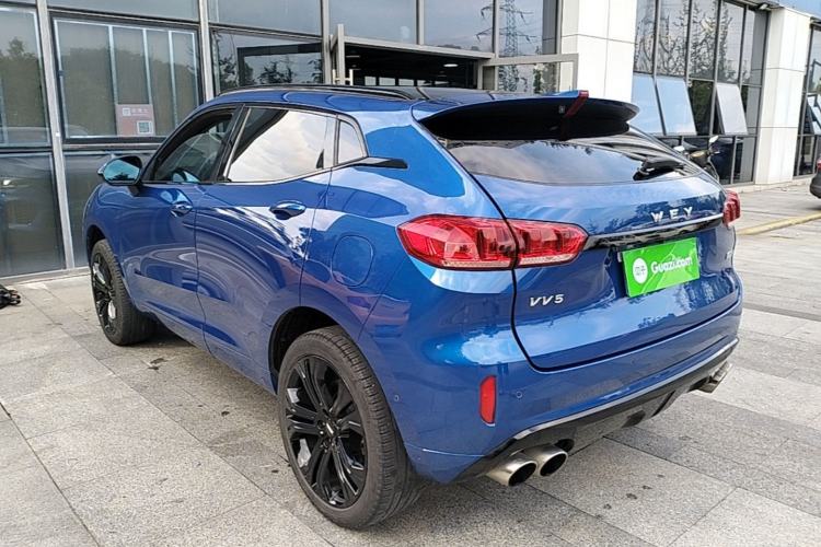 Used Wey VV5 2019 Upgraded Model 2.0T Two-Wheel Drive Flagship Version China V Standard Rear Left 45 Deg